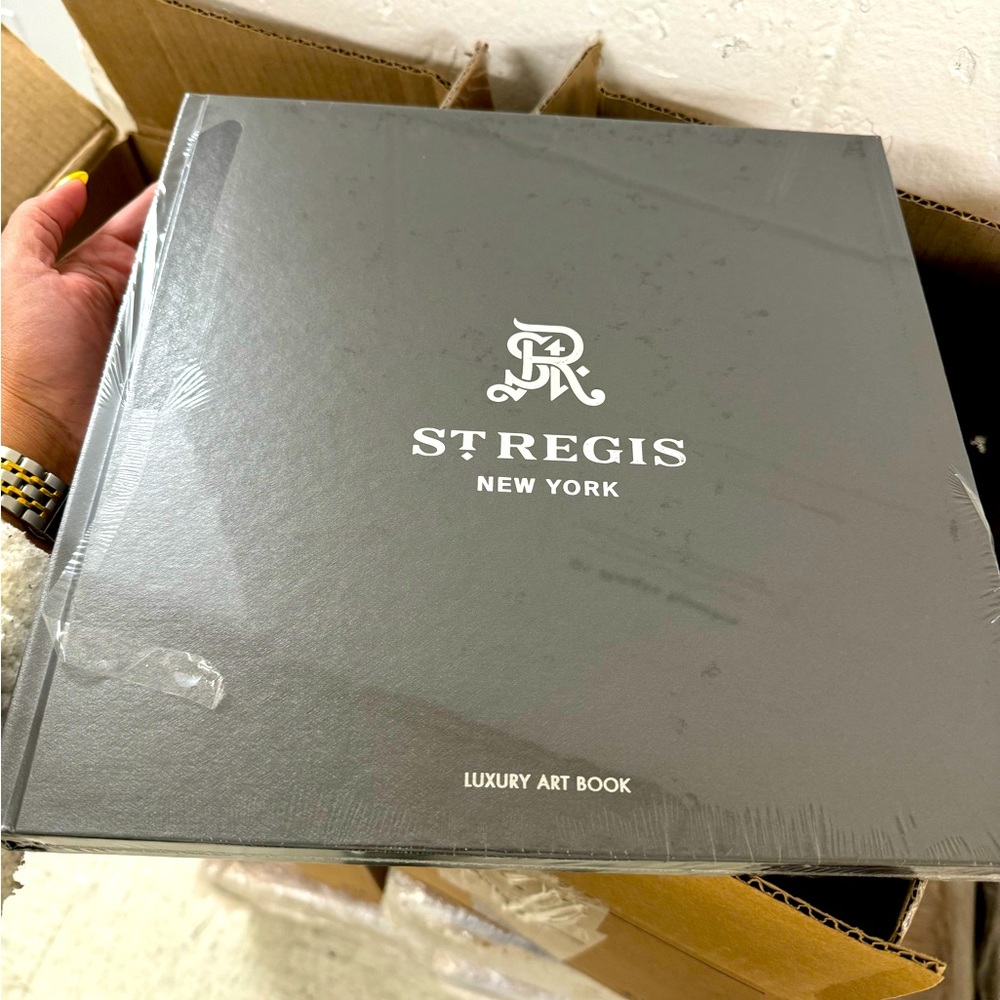 St. Regis New York luxury art book 2023